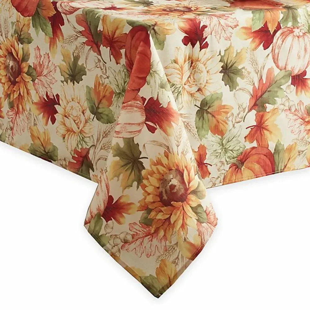 Printed Fabric Tablecloth 60